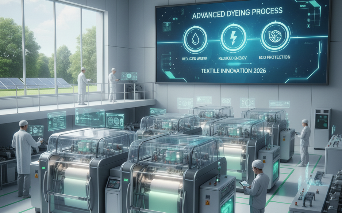 Quy trình nhuộm tiên tiến – Giảm nước, giảm năng lượng, bảo vệ môi trường